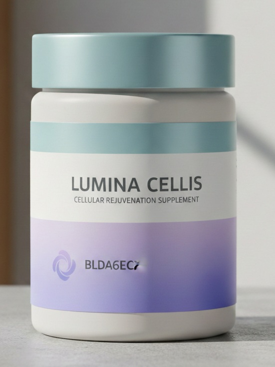 Lumina Cellis package displayed on a minimalist background